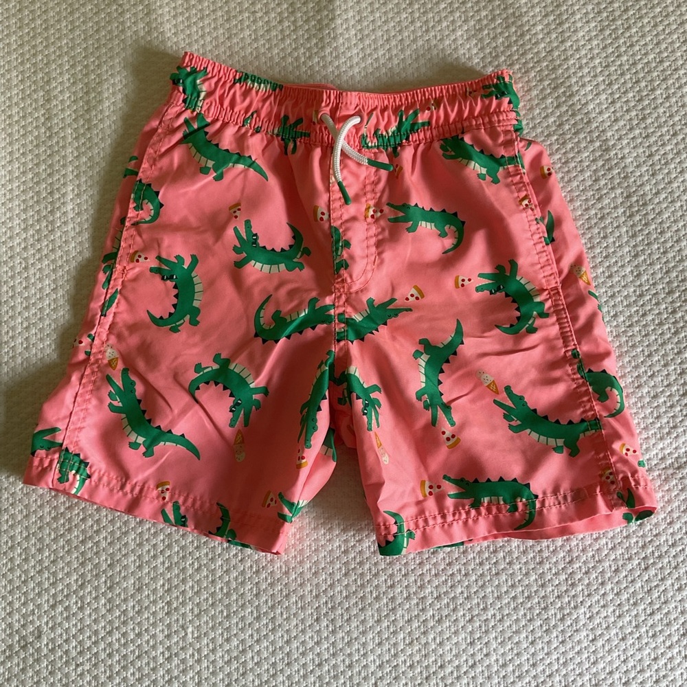 Colorful Patterned Swim Shorts Set - Picture 8 of 8